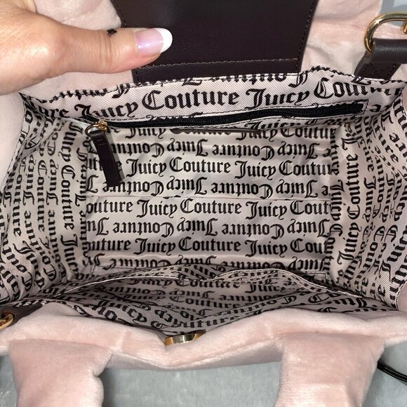 Juicy Couture Better Together Pink Mini Tote Bag w/ Matching Purse Hang Charm - Picture 8 of 11